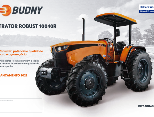 Trator Budny Robust 10040R em 